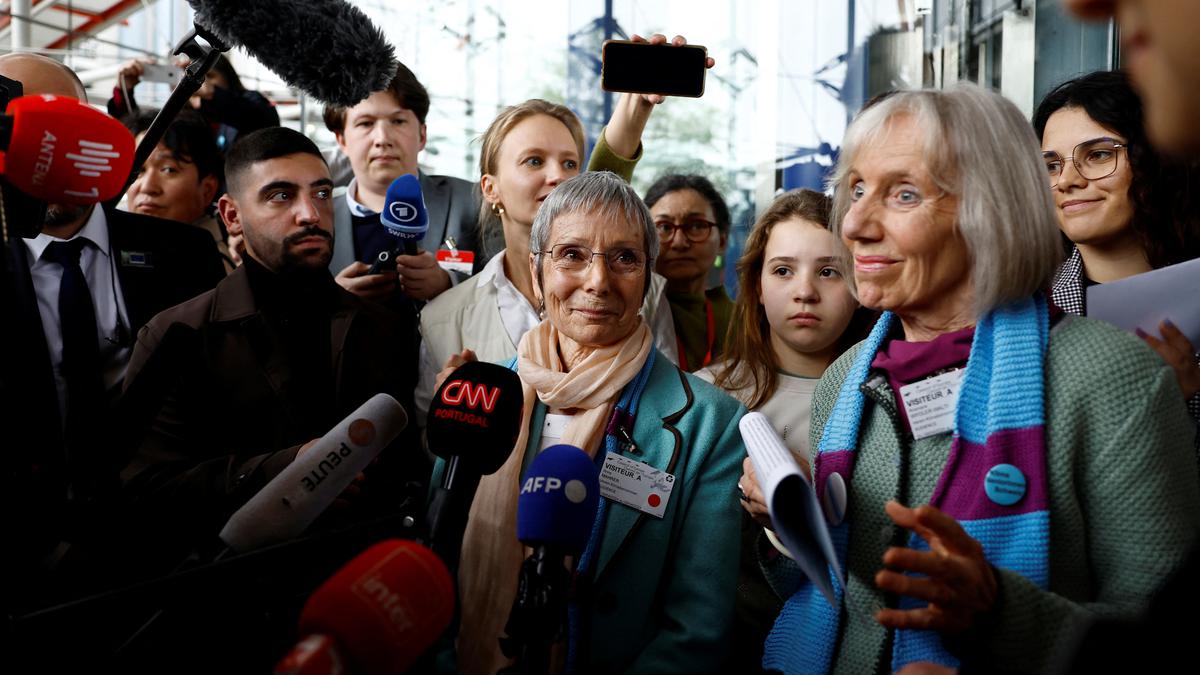 Swiss women win landmark climate victory at human rights court