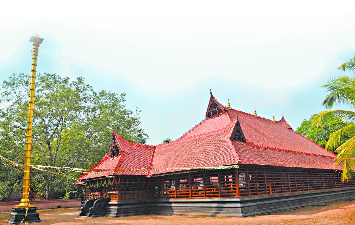 Koothambalam at the Kerala Kalamandalam. 
