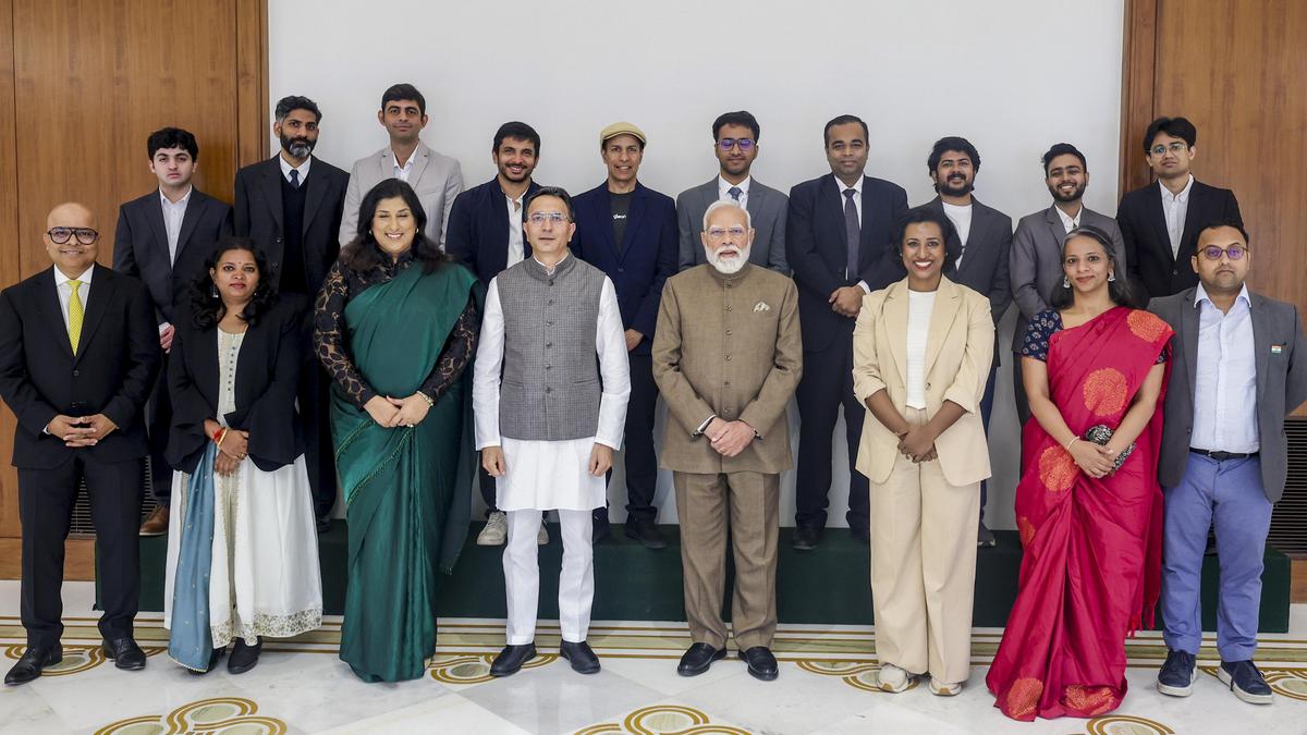 PM discusses potential of harnessing AI in agri, edu with CEOs of AI & deeptech startups