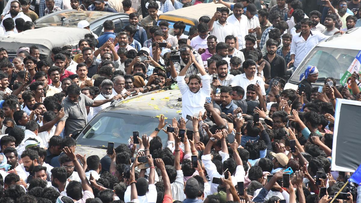 YSRCP will respond firmly if ‘Jungle Raj’ continues in A.P., says Jagan - The Hindu by Authors