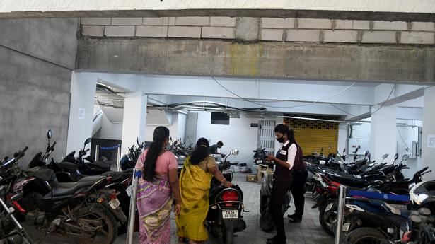 Parking remains a challenge for Chennai Metro Rail commuters at a few stations