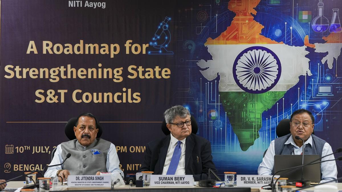 NITI Aayog suggests reduced ‘core’ grant support for State S&T bodies