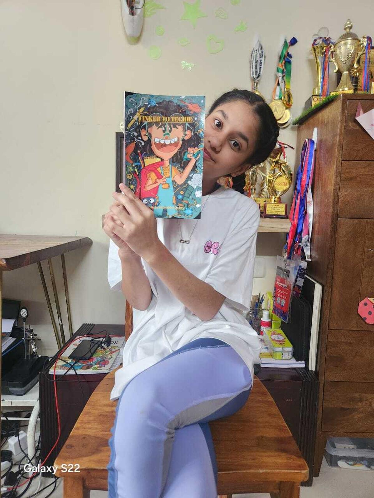 Tinker to Techie: Manishka Dubey has also authored the book titled Tinker to Techie. It follows the story of a girl who is called ‘Tinker’ due to her reputation for taking apart and tinkering with objects, just to figure out how they function and work. Tinker to Techie: Manishka Dubey has also authored the book titled Tinker to Techie. It follows the story of a girl who is called ‘Tinker’ due to her reputation for taking apart and tinkering with objects, just to figure out how they function and work.