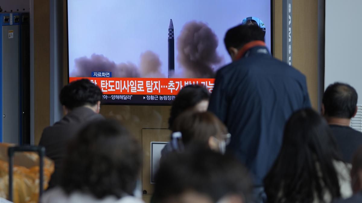 North Korea fires ballistic missile in latest show of force