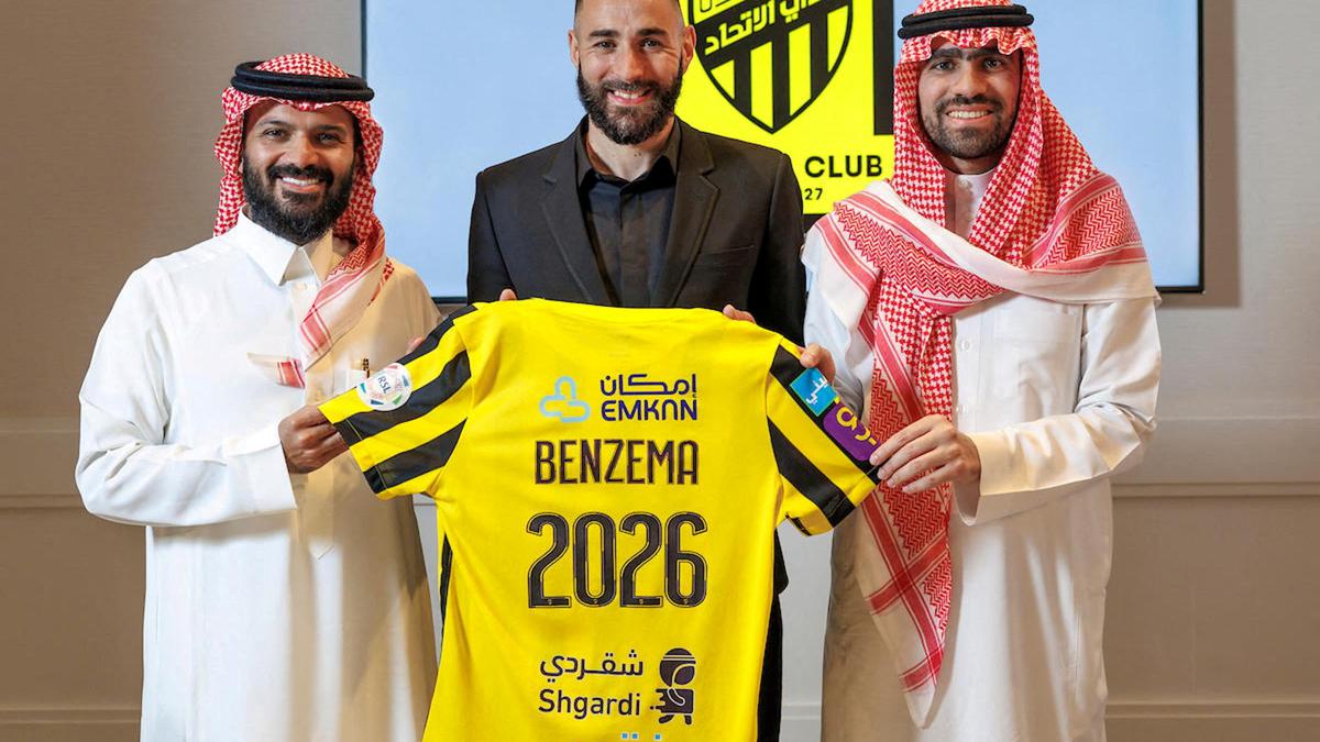 Karim Benzema becomes the Saudi league's latest star after signing with Al-Ittihad