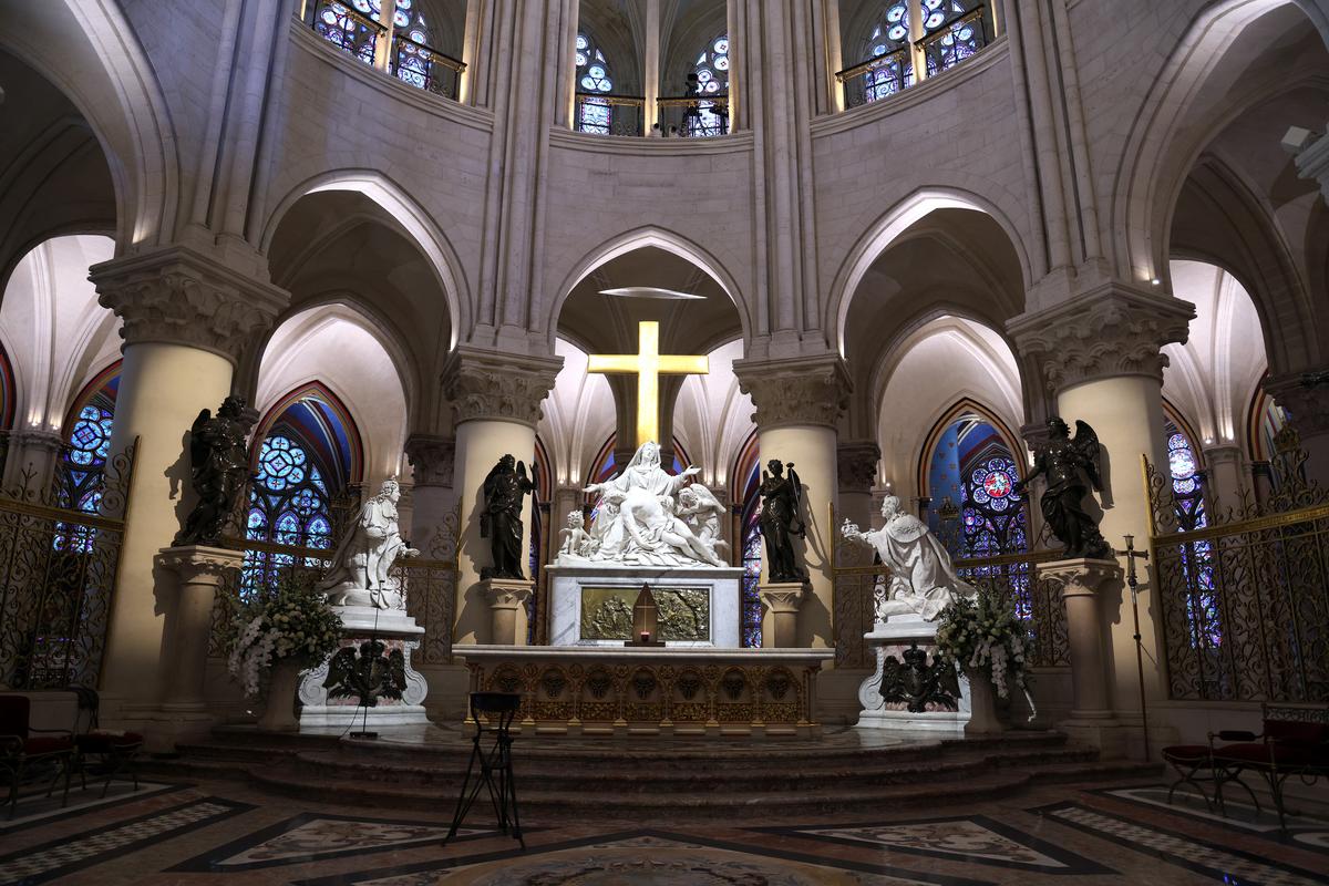 Officials say the Cathedral is more beautiful than ever. Photo: Getty Images for Notre Dame de Paris