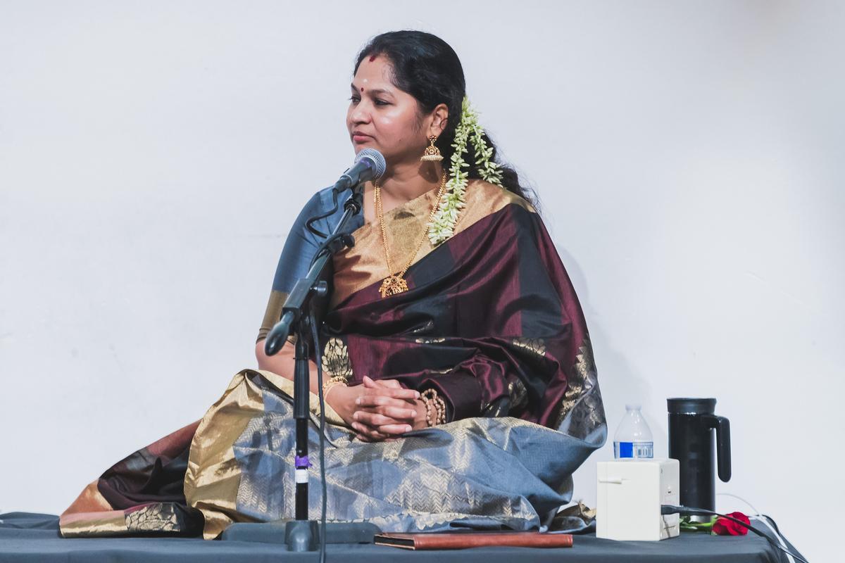 Singer Priya Krish. Singer Priya Krish.