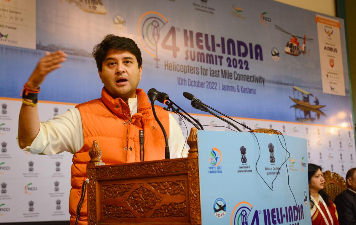 Civil Aviation Minister Jyotiraditya Scindia urges States to reduce tax on jet fuel