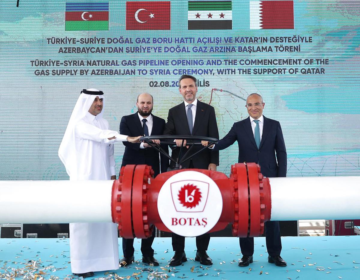 thehindu.com - Afp - Turkiye starts supplying Azerbaijani gas to boost Syria's power output