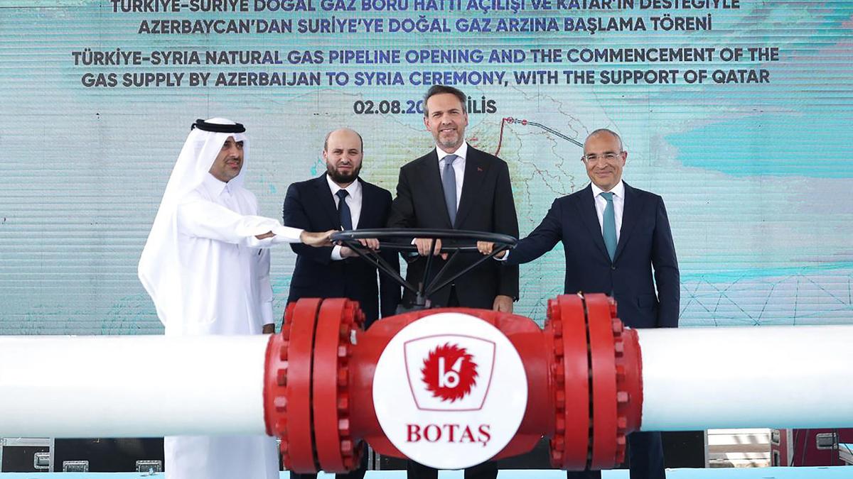 Turkiye starts supplying Azerbaijani gas to boost Syria’s power output
