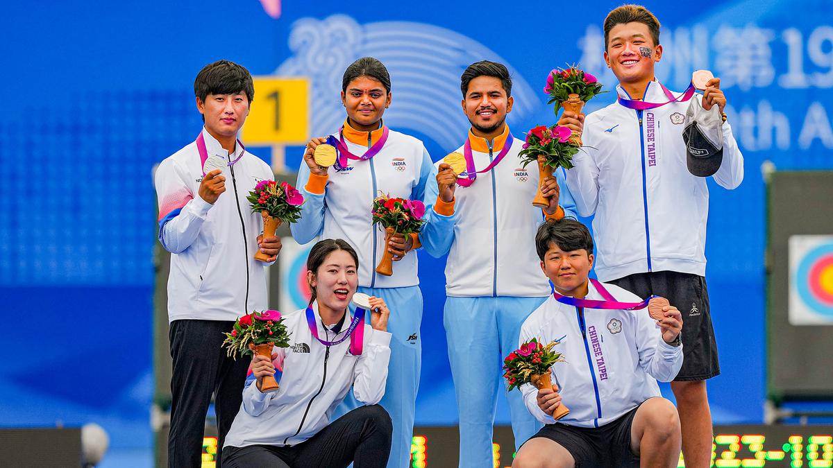 Asian Games | India bags gold in archery, bronze in race walk, records best-ever medal tally