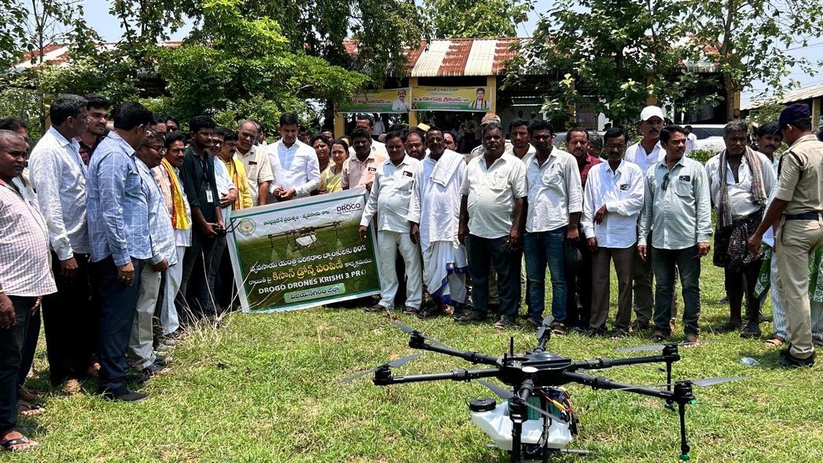 Kisan drones revolutionalised agriculture, says A.P. MSME Minister