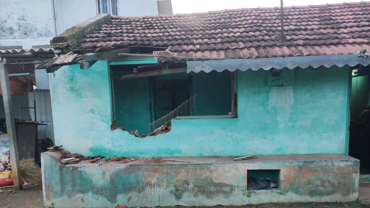 Elephants damage two houses near Coimbatore in less than two weeks