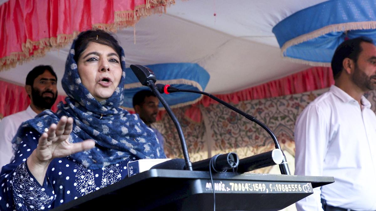 Mehbooba Mufti suspends poll campaign for a day after killing of Hezbollah leader, says “stand with people of Palestine, Lebanon”