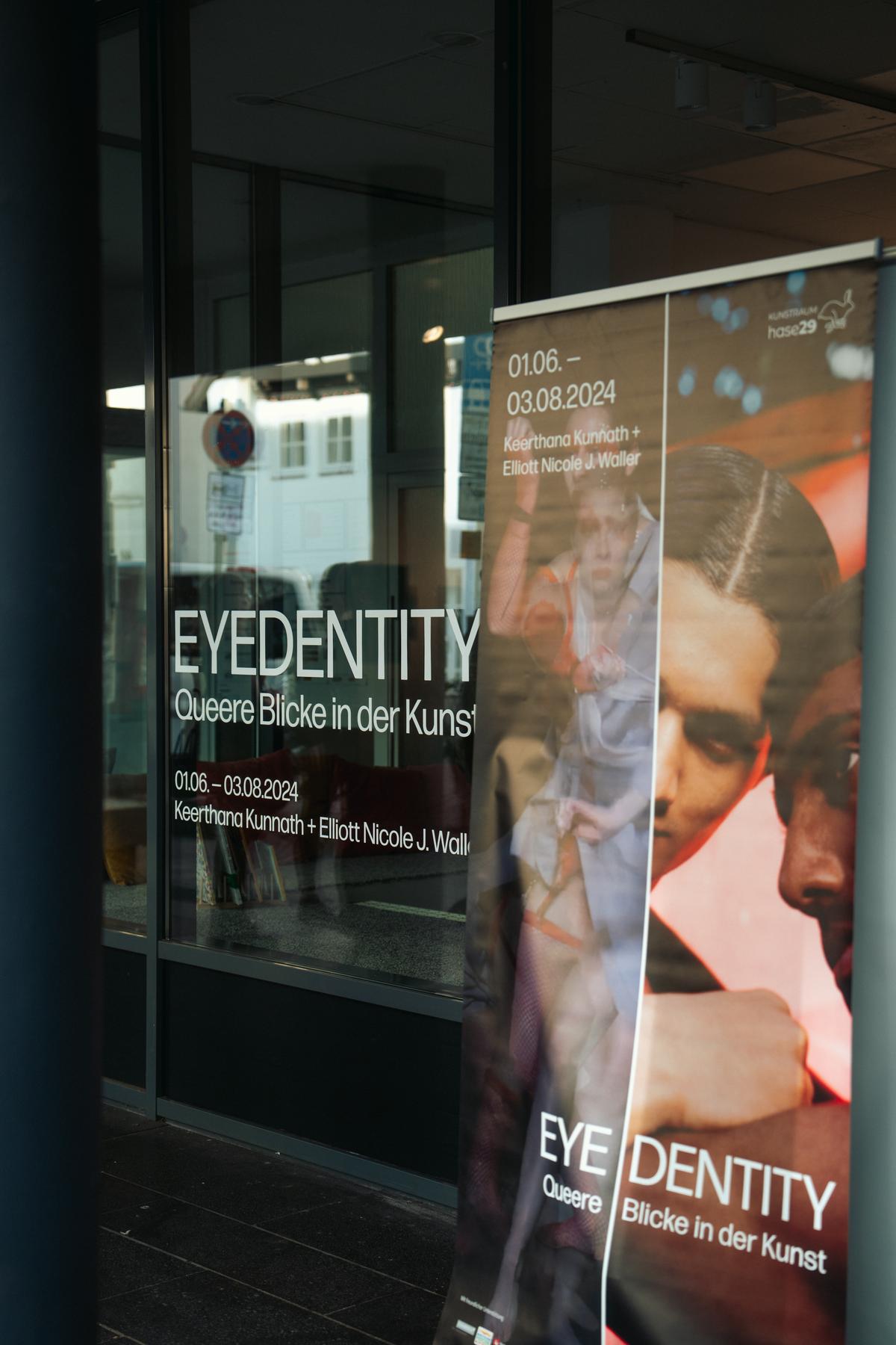 'Eyedentity', a duo exhibition by Keerthana with artist Elliott Nicole J Waller in Osnabrück, Germany, last year