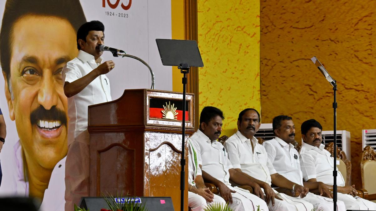 Stalin harshly attacks PM Modi for his failure to implement his election promises
