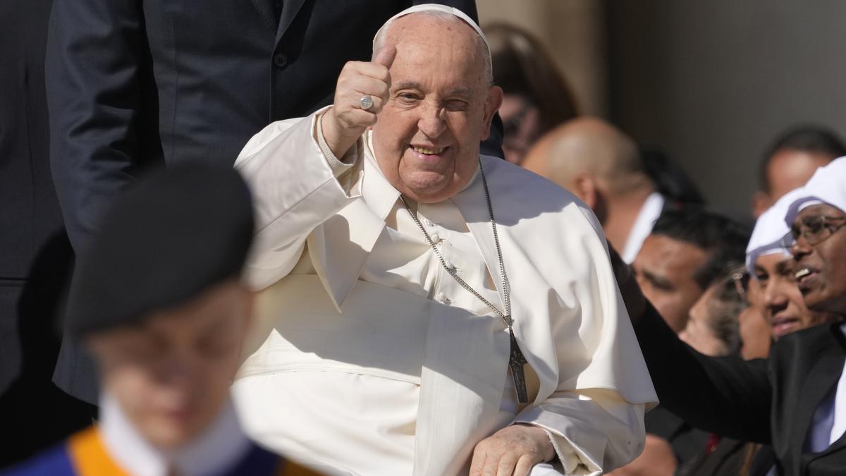 Pope repeats call to negotiate in Ukraine, Gaza