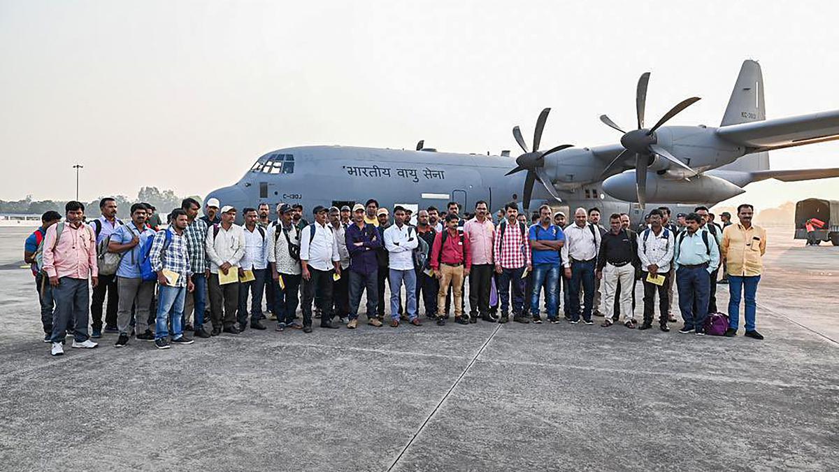 Operation Kaveri: IAF flight with 47 passengers onboard lands in India