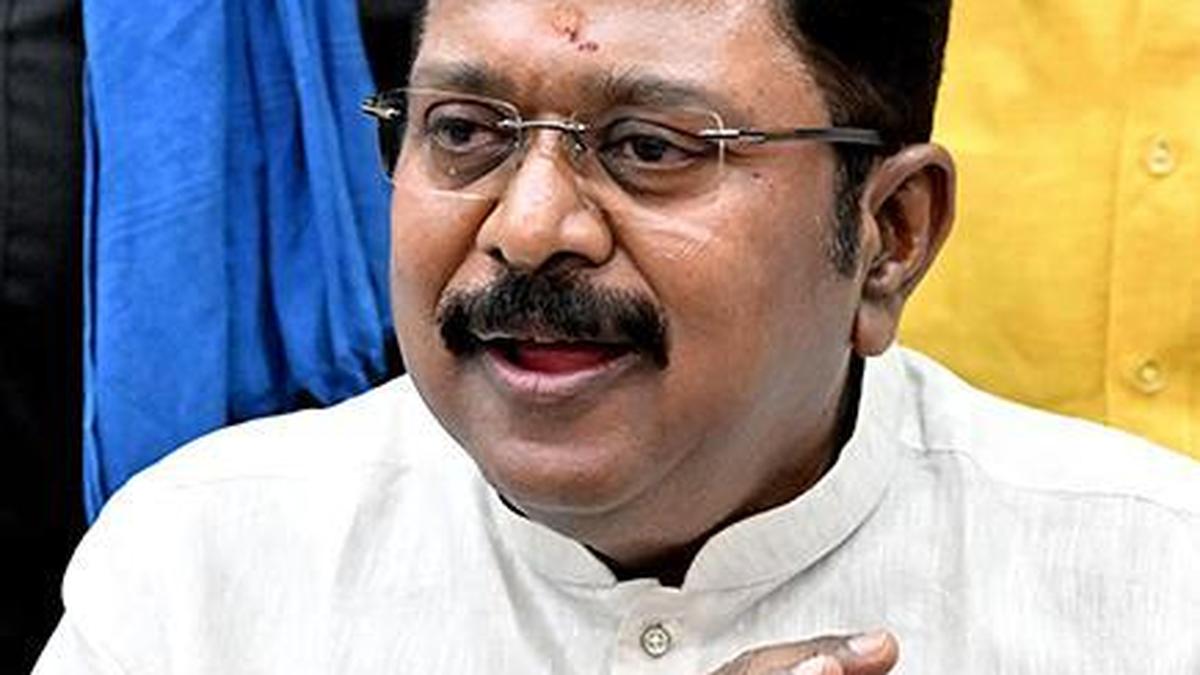 Dhinakaran wishes Vanathi Srinivasan a speedy recovery Dhinakaran wishes Vanathi Srinivasan a speedy recovery