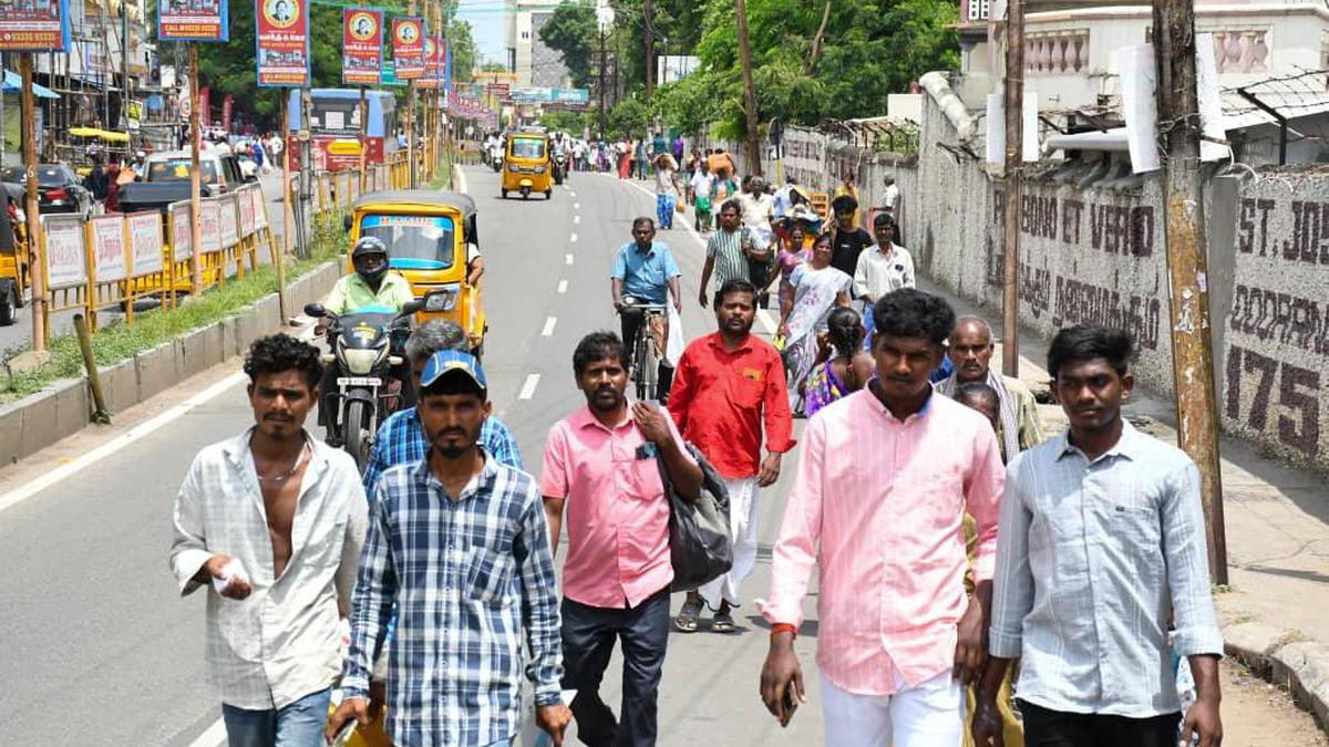 Traffic diversion for CM’s event leave commuters stranded in Tiruchi
