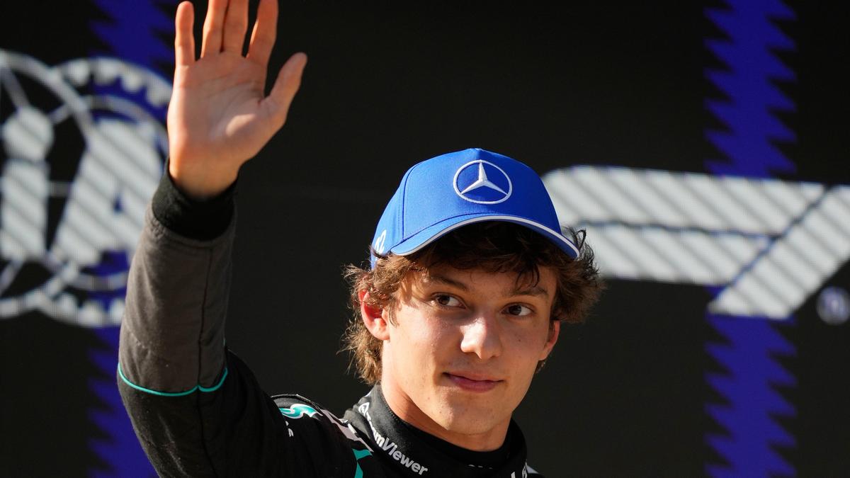 Antonelli on pole for F1’s Chinese Grand Prix after teammate Russell wins sprint