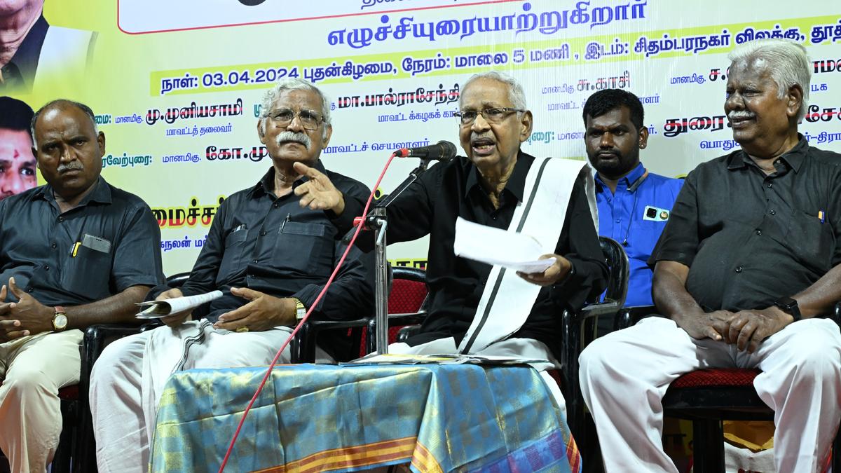 BJP’s plan of ‘one nation, one election’ will destroy states and their rights: K. Veeramani