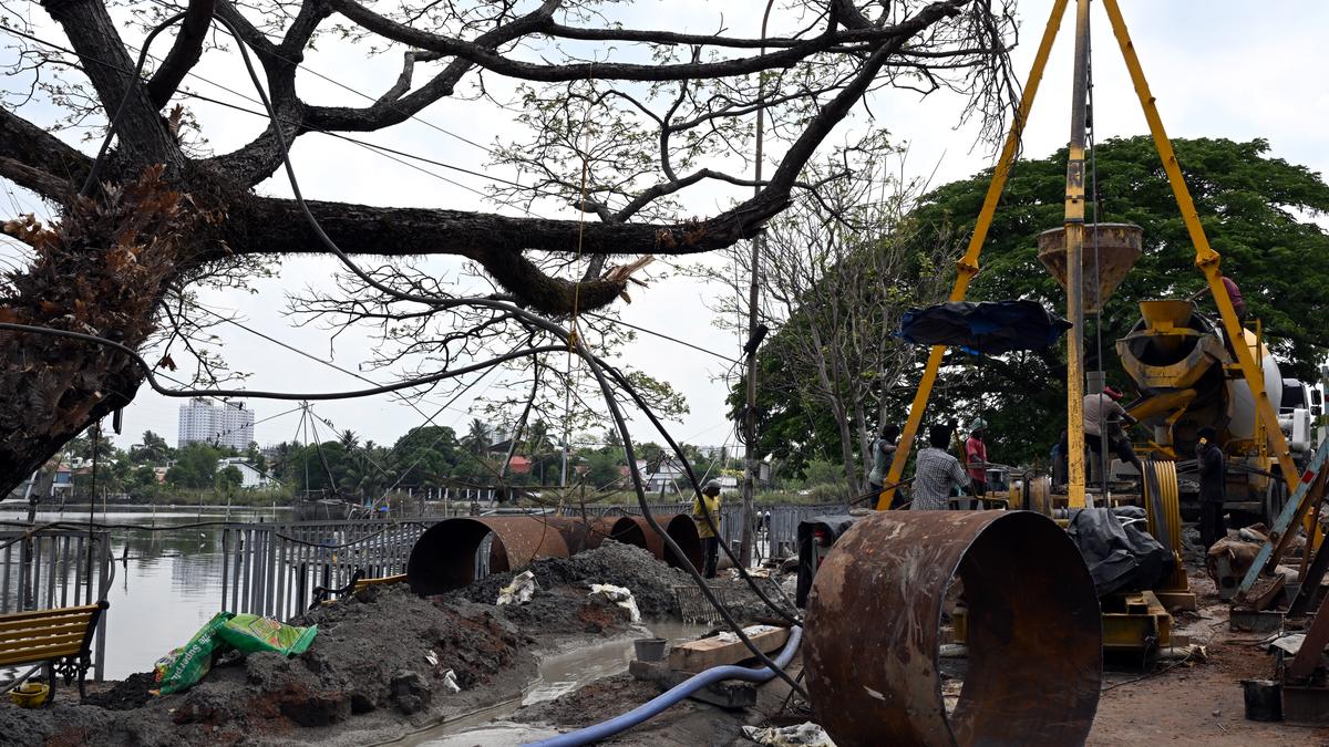 Traffic through Chilavannur Bund Road to be redirected for a fortnight from April 17