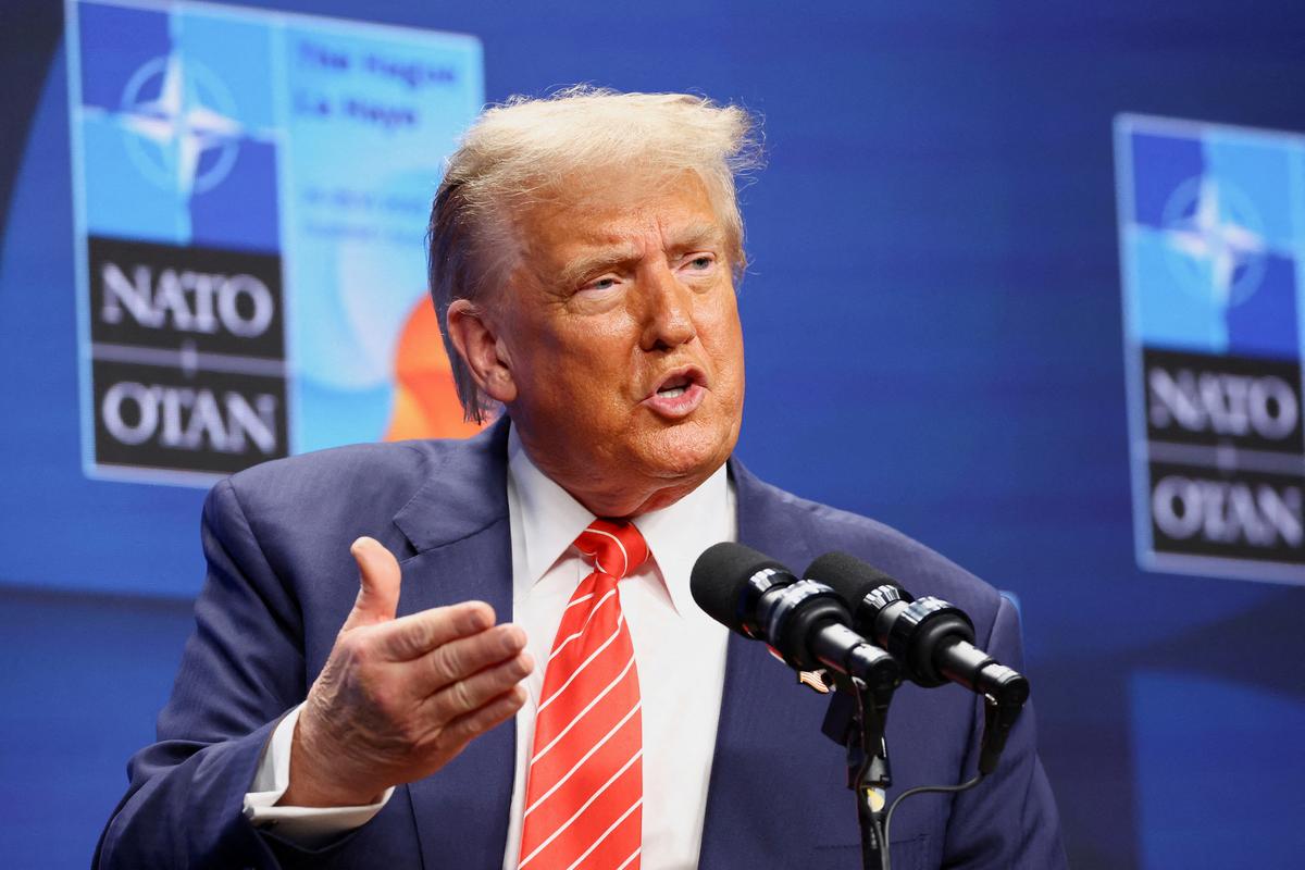 YouTube video of Trump promoting Bitcoin at a NATO Summit is a crypto scam  - The Hindu