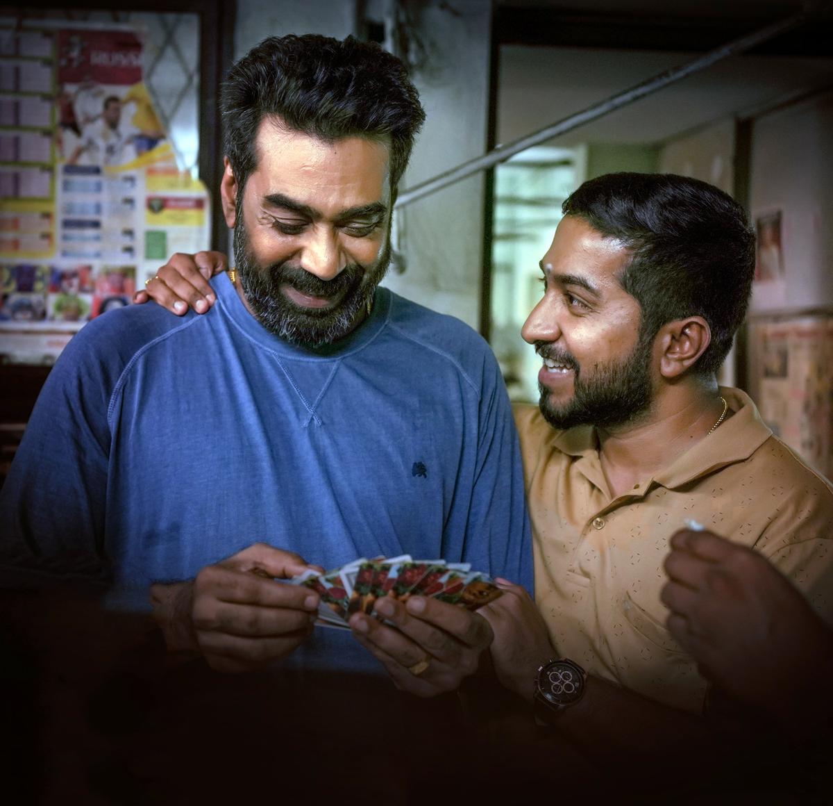 Biju Menon and Vineeth Sreenivasan in Thankam, produced by actor Fahadh Faasil, director Dileesh Pothan and scenarist Syam Pushkaran, for their banner Bhavana Studios