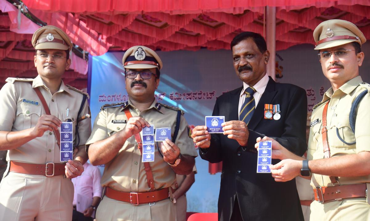 Police Flag day jointly celebrated The Hindu