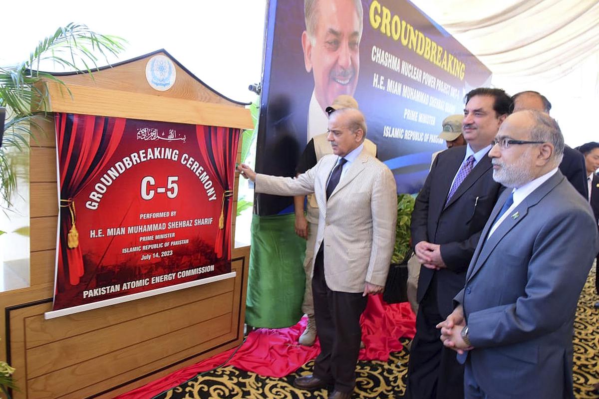 Pak PM Shehbaz Sharif launches $3.5 billion Chinese-designed nuclear energy  project - The Hindu