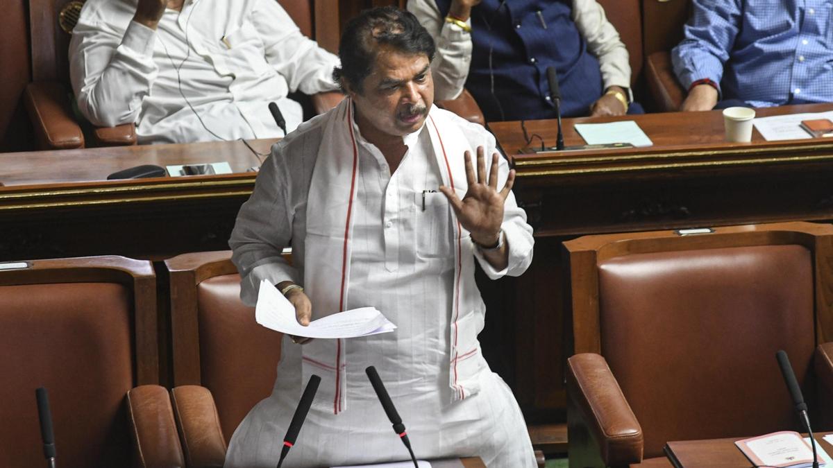 Opposition resorts to dharna demanding Excise Minister’s resignation