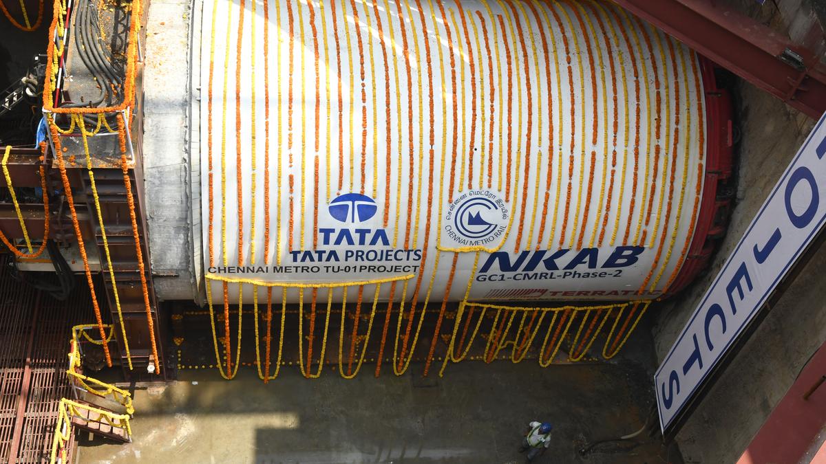 Chennai Metro to start tunnelling work between Greenways Road and Adyar