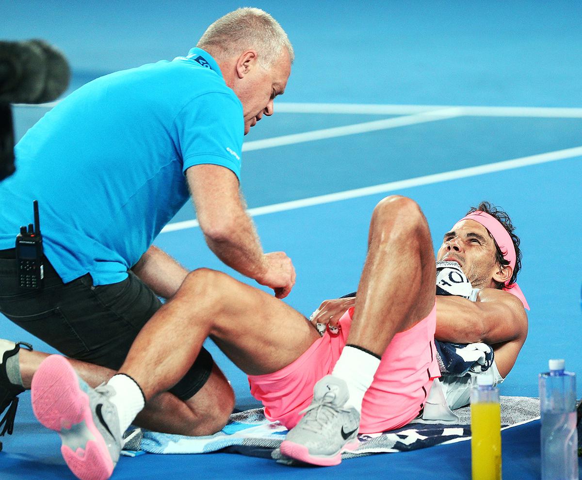 Ouch, that hurts! Nadal has been forced to miss a few Grand Slams due to injury, Roland-Garros and Wimbledon 2023 the latest. 