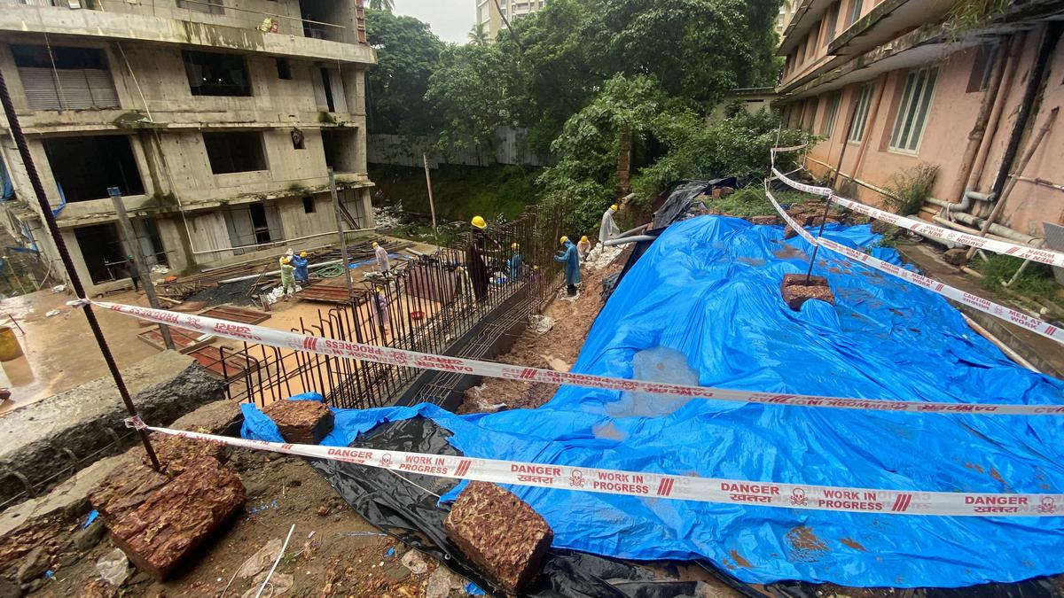 Ramakrishna Institutions fear damage to its buildings following lack of safety measures at adjacent construction site