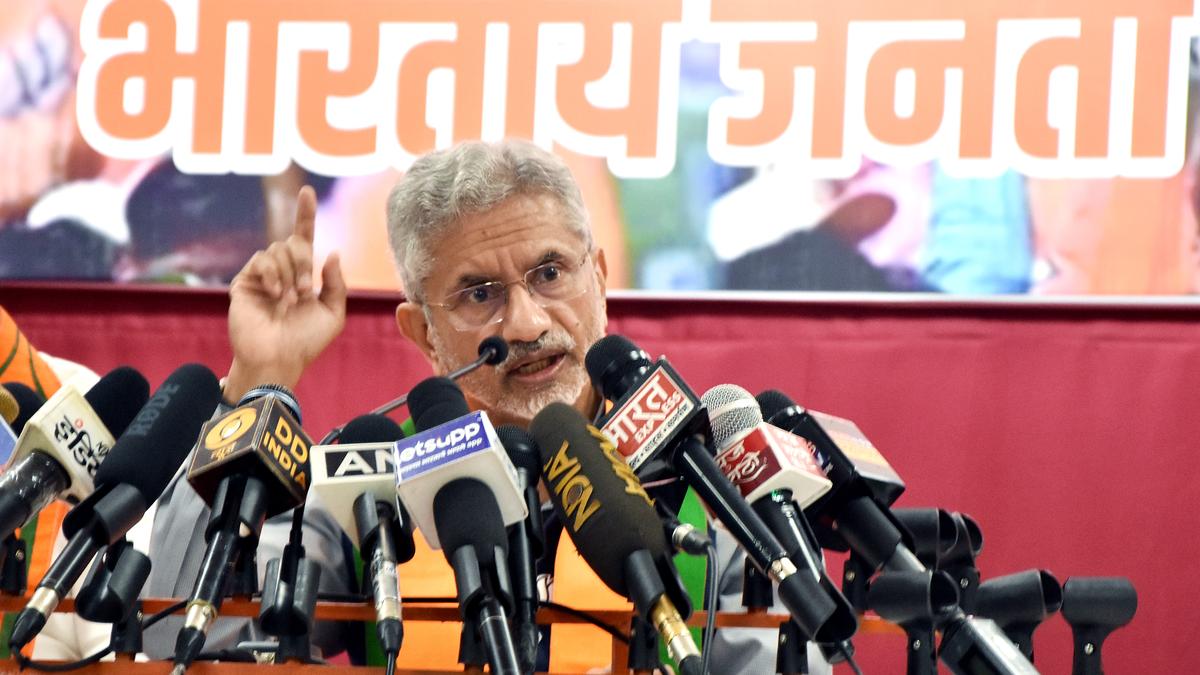 In poll-bound Maharashtra, Jaishankar lauds BJP government for investment, export growth