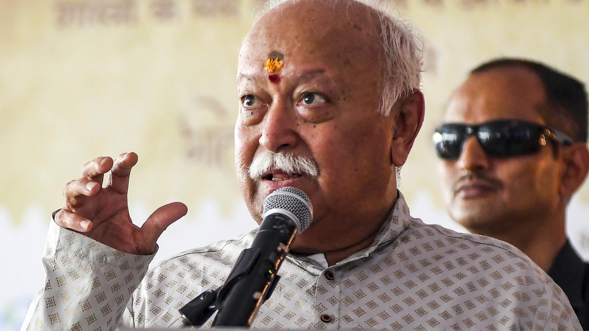 RSS chief Mohan Bhagwat calls for shedding colonial mindset