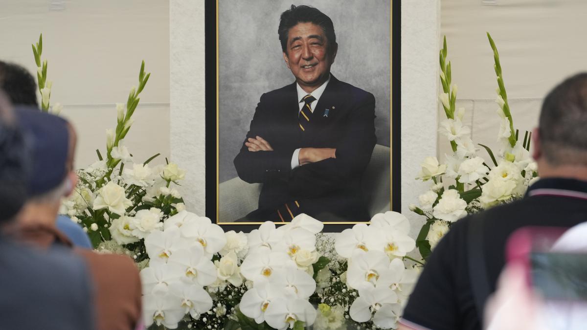 Japanese leaders mark one year since the assassination of former Prime Minister Shinzo Abe