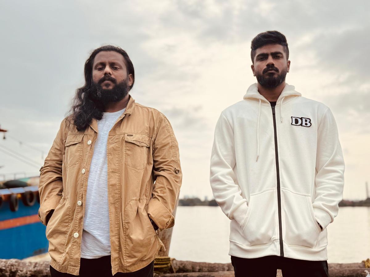 Varkey (left) and MC Couper Varkey (left) and MC Couper