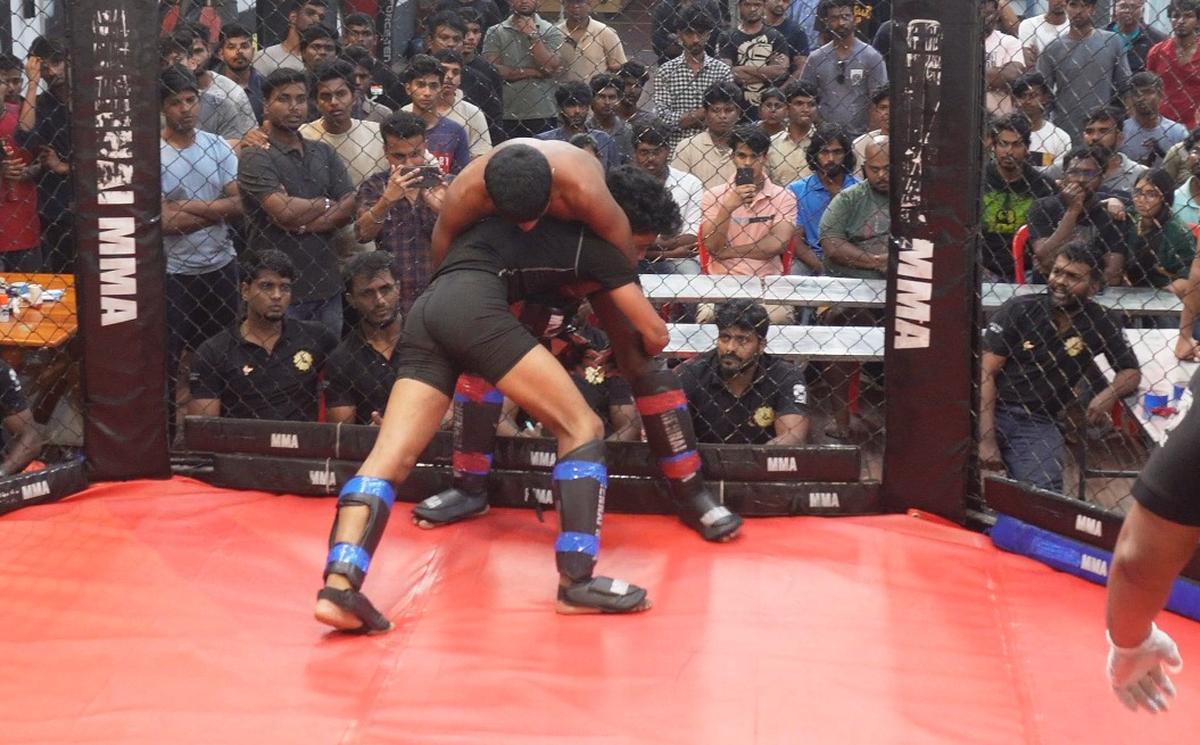 Fighters at mma