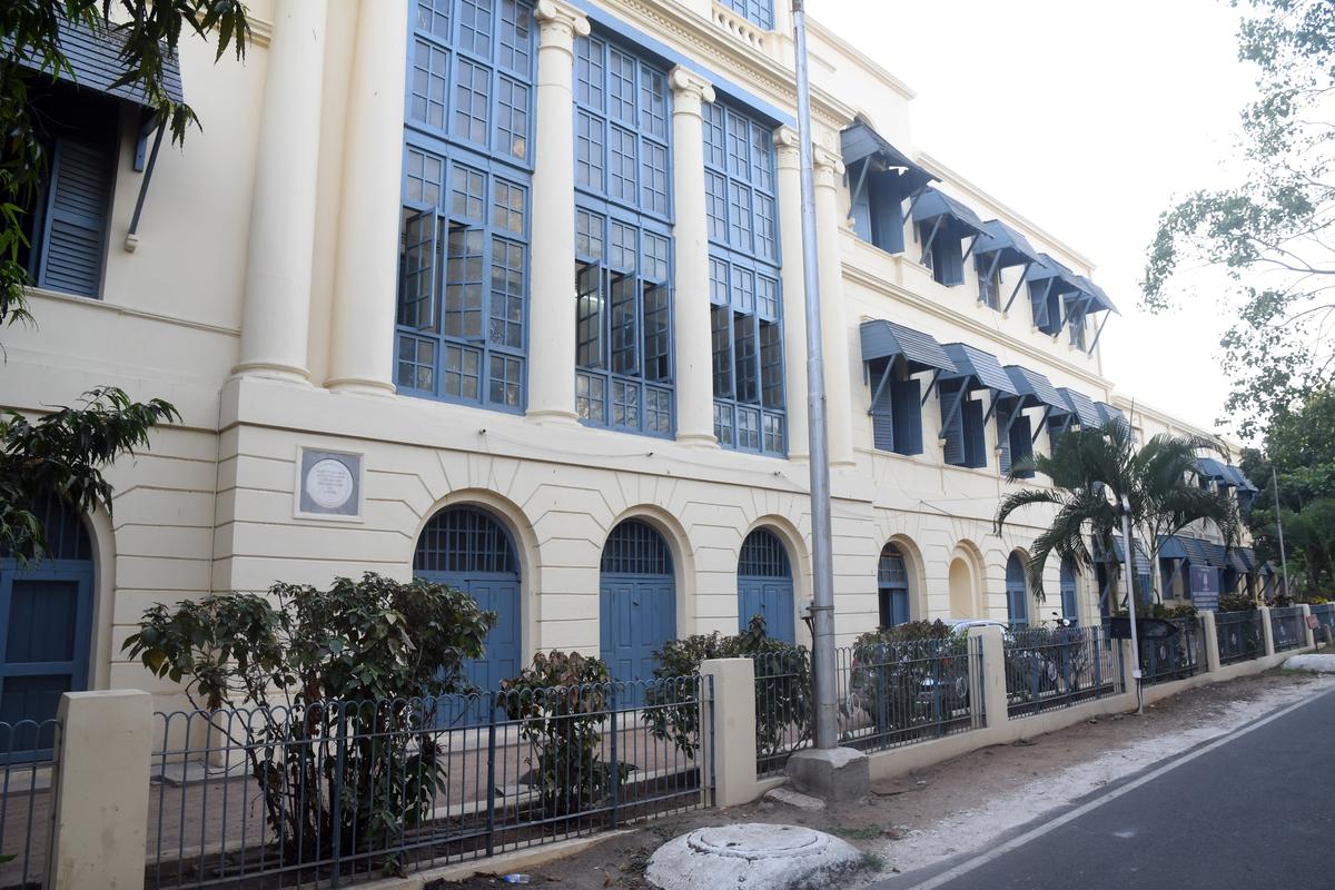 Clive House, one of the heritage buildings inside Fort St. George, Chennai. 