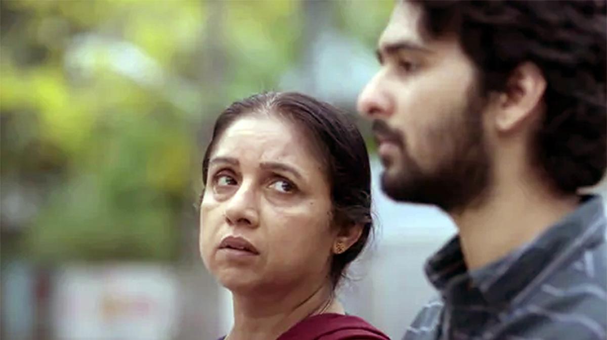 Shane Nigam and Revathy in a still from Bhootakaalam 