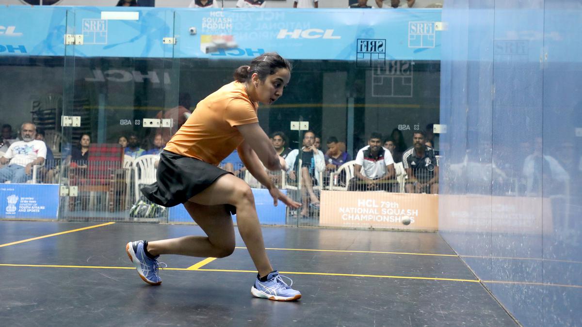 National Squash | Top seed Tanvi to meet Anahat for the crown