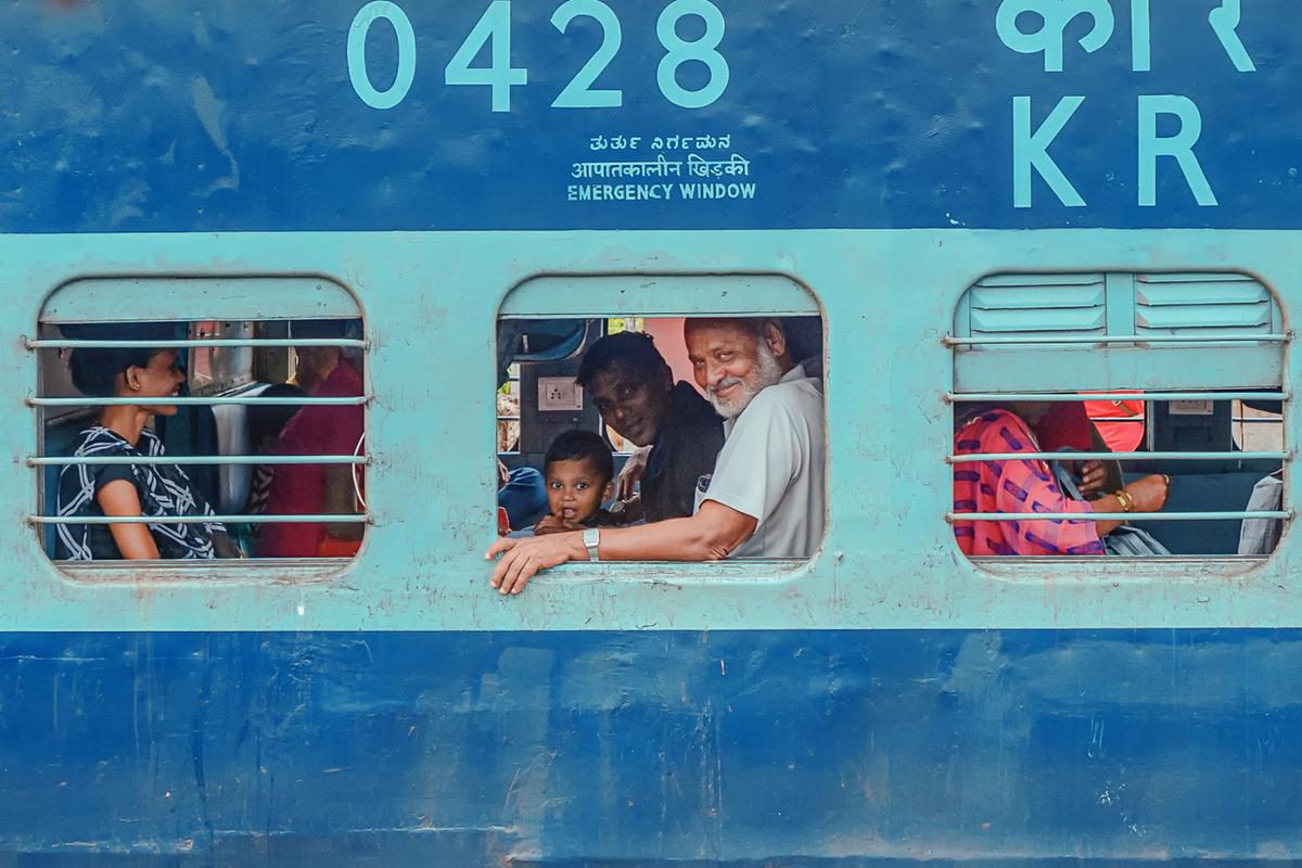 Memorable train journeys with family.