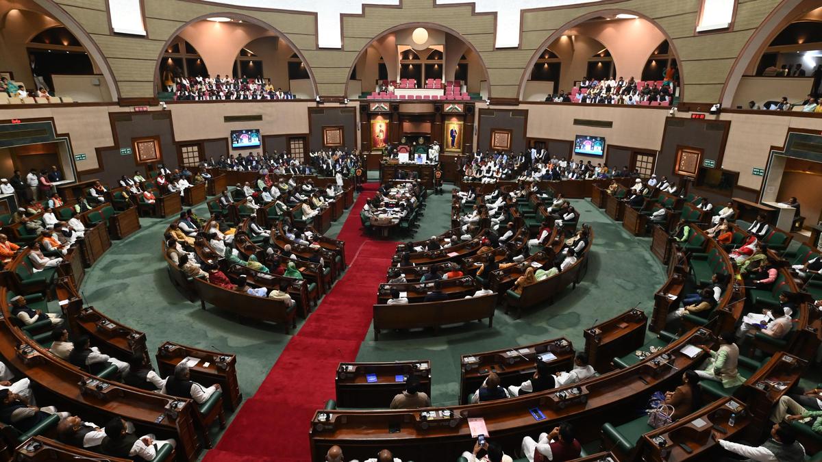 Winter Session of M.P. Assembly begins with protests over cough syrup tragedy, short duration of session