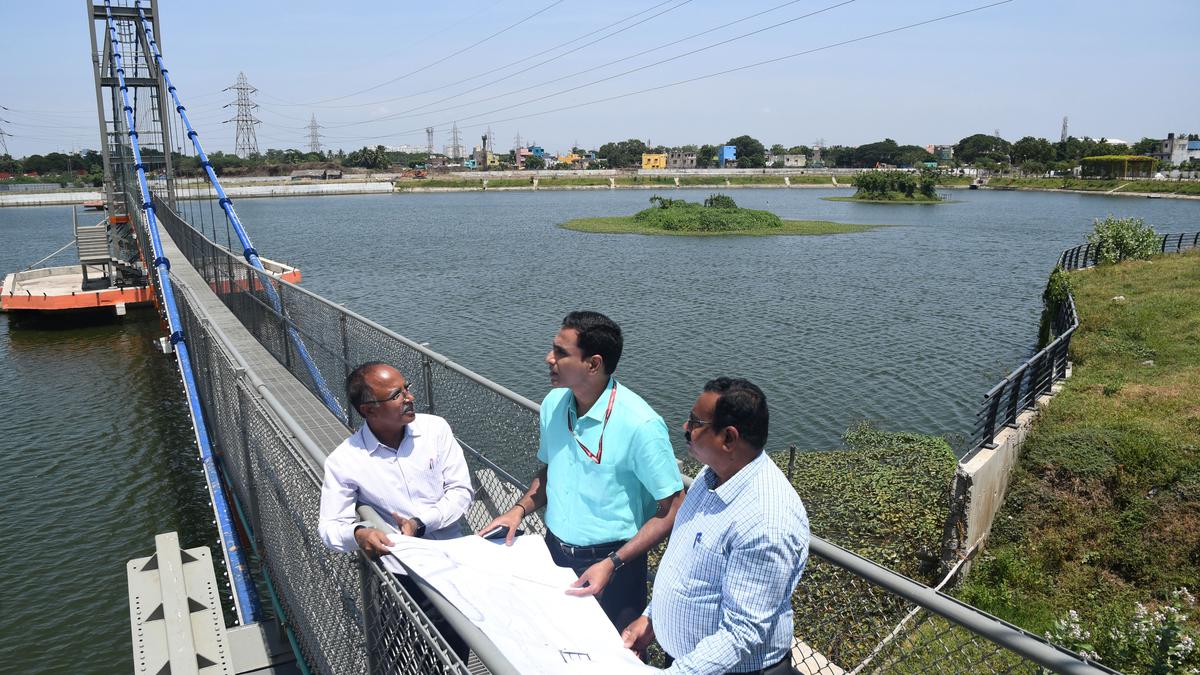 First phase of Villivakkam Tank amusement park to open in April The Hindu