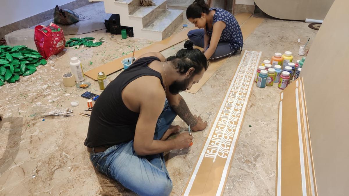 Bengaluru pandals prep up for this year’s Durga Puja