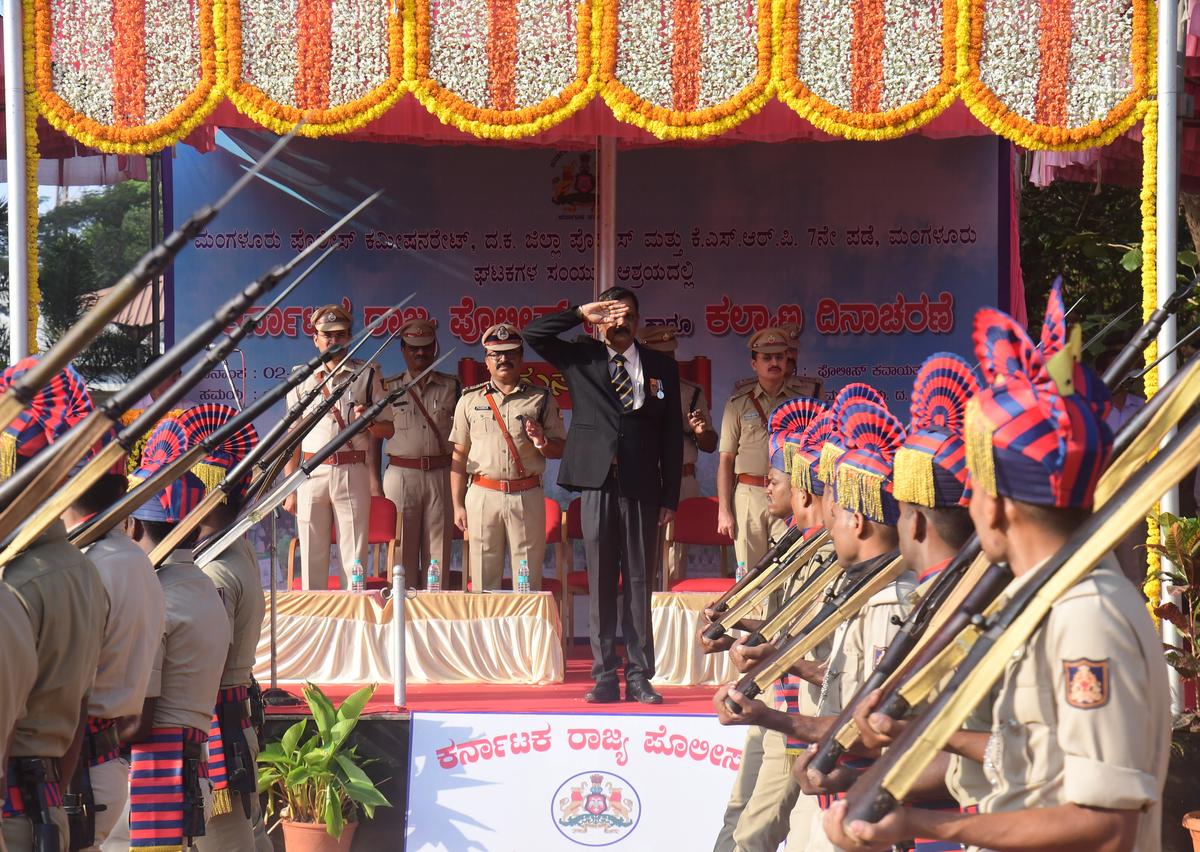 Police Flag day jointly celebrated The Hindu