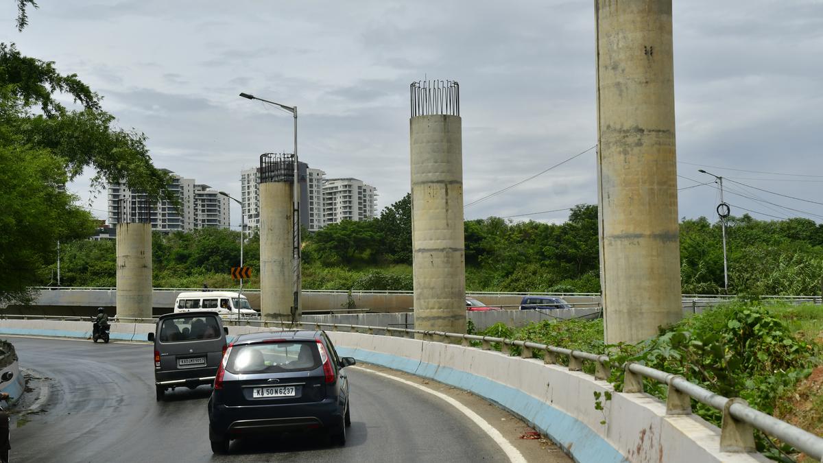 Construction of additional lanes for Hebbal flyover stalled again, BDA waiting for design clearance