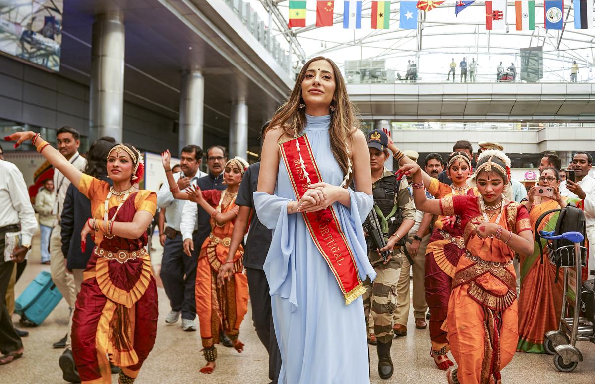 Miss Portugal Maria Amelia Baptista was popular before Miss 72nd World Pageant in Hyderabad. Miss Portugal Maria Amelia Baptista was popular before Miss 72nd World Pageant in Hyderabad.